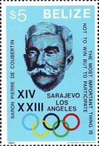 Baron Pierre de Coubertin (1863-1937)