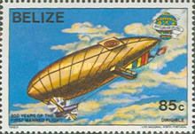 Alberto Santos Dumont's Airship, 1905