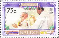 Pope John Paul II at Papal Mass