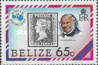 Sir Rowland Hill (1795-1879) and Penny Black