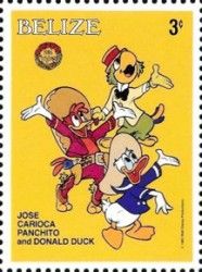 Jose Carioca, Panchito and Donald Duck