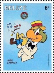 Carioca Using Umberella as Flute