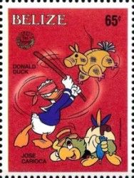 Jose Panchito and Donald Duck Playing Hide and Seek