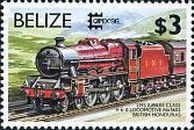 LMS Jubilee Class 4-6-0 Loco. No. 5602 "British Honduras"