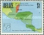 Map of Central America