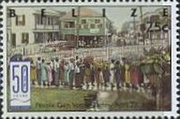Voters Queuing, 1954