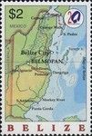 Map of Belize