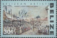 "Market Scene" (Louis Belisle)