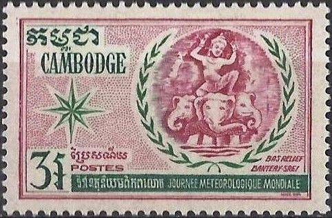 Goddess On Elephants