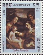 Mystic Marriage of Saint Catherine, by Antonio Allegri Corre