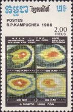 Thermal pictures of comet