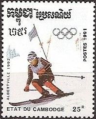 Slalom Skiing