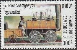 Locomotive N°1 on Stockton-Darlington Route - 1825