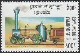 Locomotive "Lafayette" the Baltimore & Ohio Company - 1837