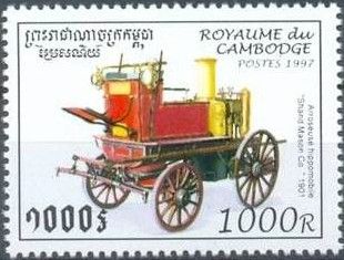 Old horse-drawn vehicle « Shand Mason Co », 1901