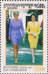 Princess Diana with Mrs.Dole
