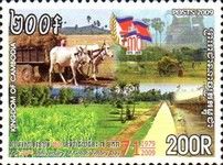 Culture and cart drawn by two oxen