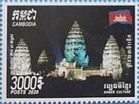 Views of Angkor Thom at Night