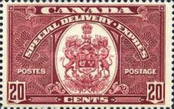 Canadian Coat of Arms, Special Delivery