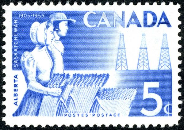50th Anniversary of Alberta and Saskatchewan Provinces