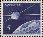 Launching of Canadian Satellite, "Alouette 2"