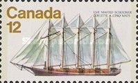 "Malahat" (Five Masted Schooner)
