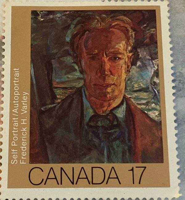 "Self Portrait" (Frederick H. Varley)