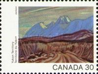 Yukon Territory - "The Highway near Kluane Lake" (Jackson)