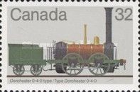 Robert Stephenson's locomotive "Dorchester", 1836