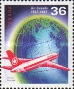 50th Anniversary of Air Canada