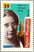 Birth Centenary of Agnes Macphail (1890-1954)