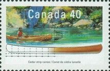 Cedar Strip Canoe