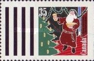 British Father Christmas - Imperf Left