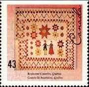 Boutonné Coverlet, Quebec - Imperf Top