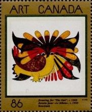 Drawing for "The Owl", Kenojuak, c. 1969