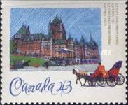 Le Château Frontenac, Québec - Imperf Top