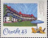 The Algonquin Hotel, St. Andrews, New Brunswick - Imperf Top