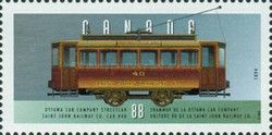 Ottawa Car Company Streetcar, 1894, Saint John Railway Co. C
