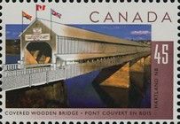 Bridges- Covered Wooden Bridge, New Brunswick