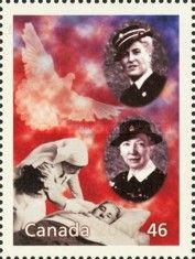 Pauline Vanier, Red Cross & Elizabeth Smellie, Nursing