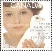 Child and dove of peace