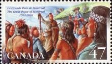 300th Anniversary of The Great Peace of Montréal, 1701-2001