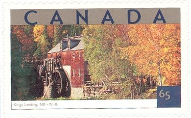 Saw Mill, Kings Landing, New Brunswick