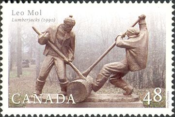 "Lumberjacks" by Leo Mol