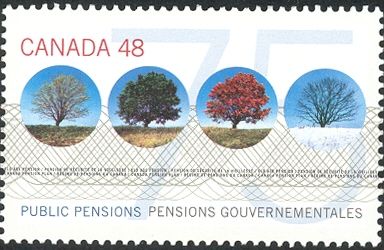 A Tree Depicted in 4 Seasons