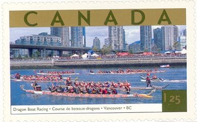 Dragon Boat Racing, Vancouver, British Columbia
