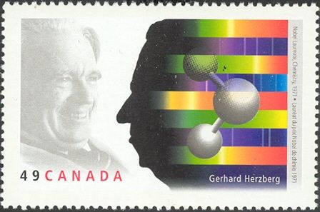 Gerhard Herzberg, Nobel Laureate, Chemistry, 1971