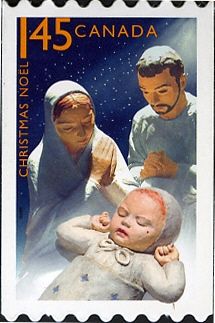 Creche - Mary, Joseph, baby Jesus