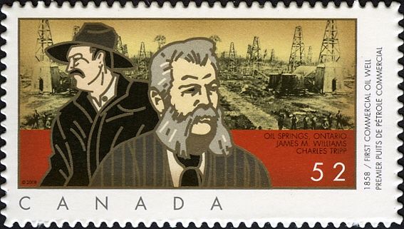James M. Williams & Charles Tripp, Oil Springs, Ontario oil