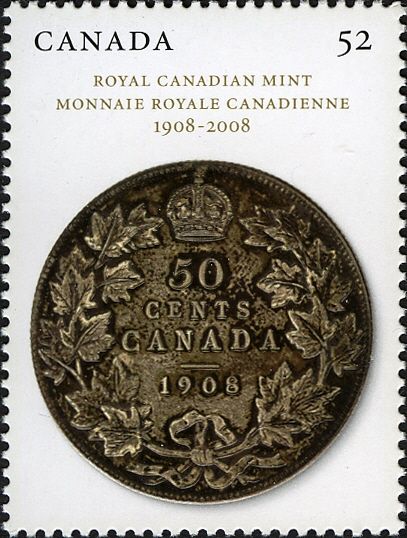 50¢ Coin from 1908